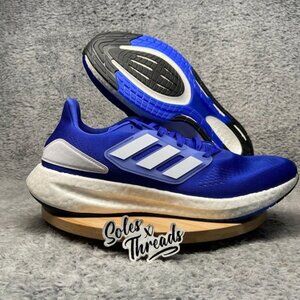 Adidas Pureboost 22 Running Men Size 12.5 Blue White HQ8583